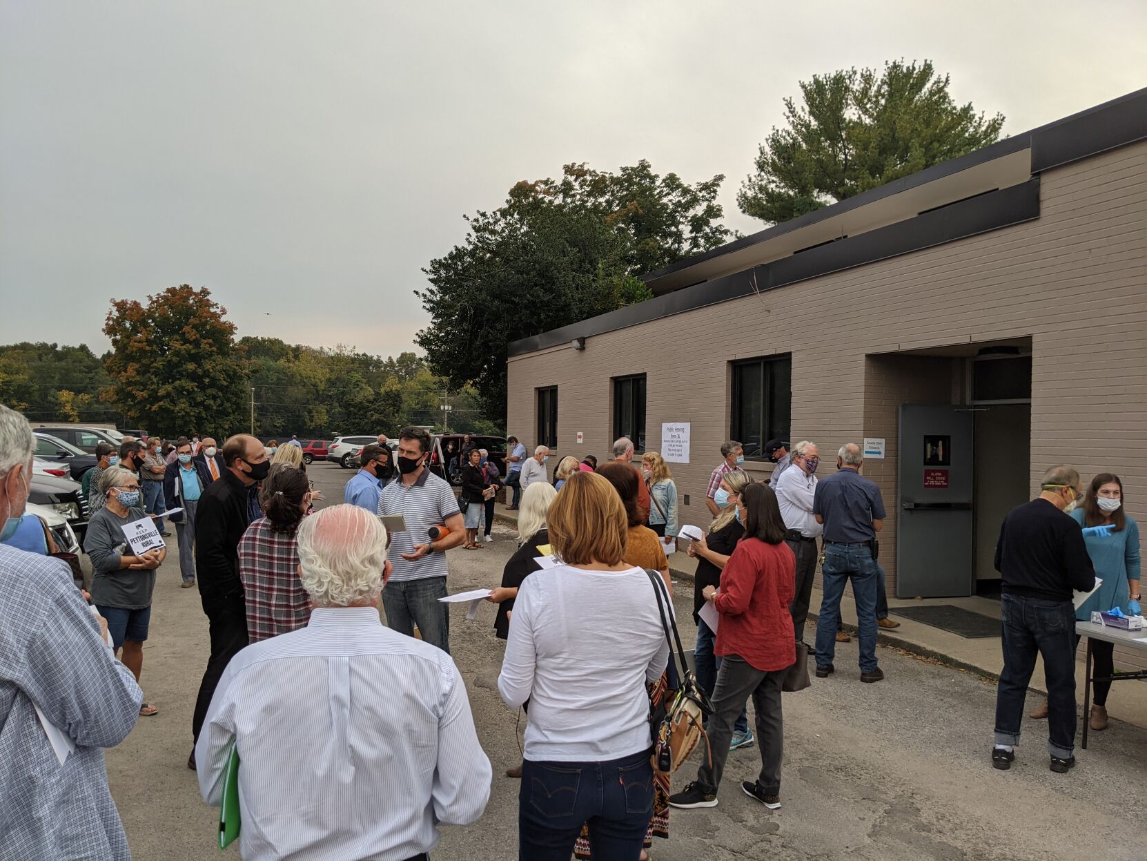 Williamson County Administrative Complex planning commission public hearing